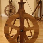 back of sinning wheel